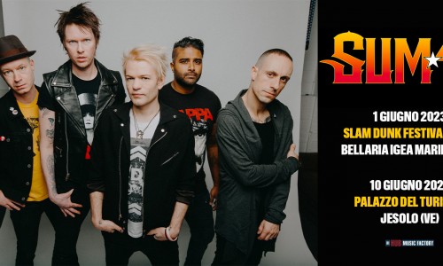 Sum 41: due date in Italia a giugno!